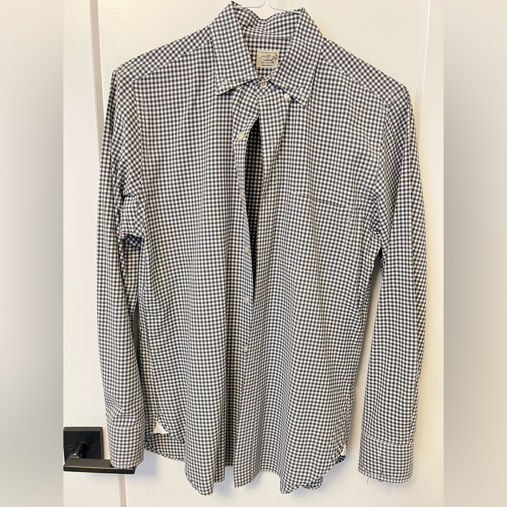 Jcrew Small Black Gingham